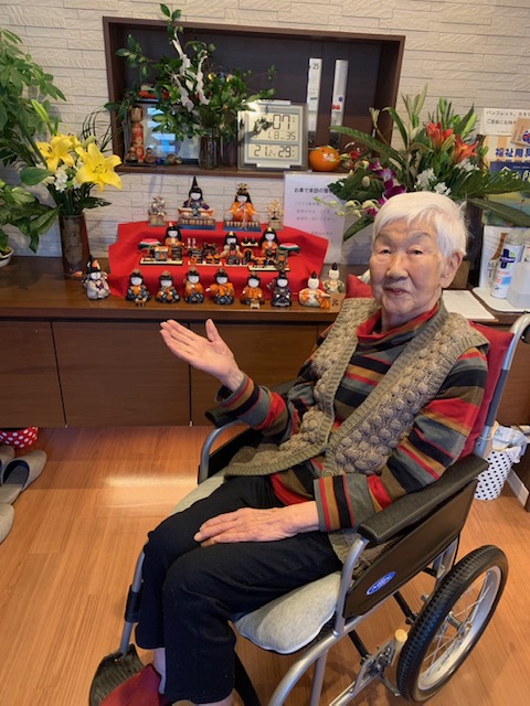 雛人形とパチリ