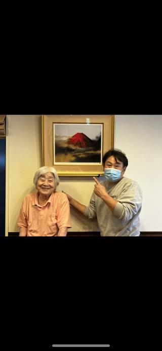 赤富士