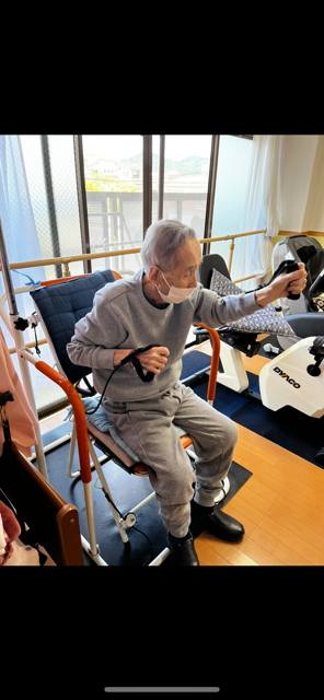 運動中～♪