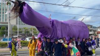 2024年　お祭り　牛鬼