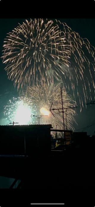 2024年　お祭り　花火
